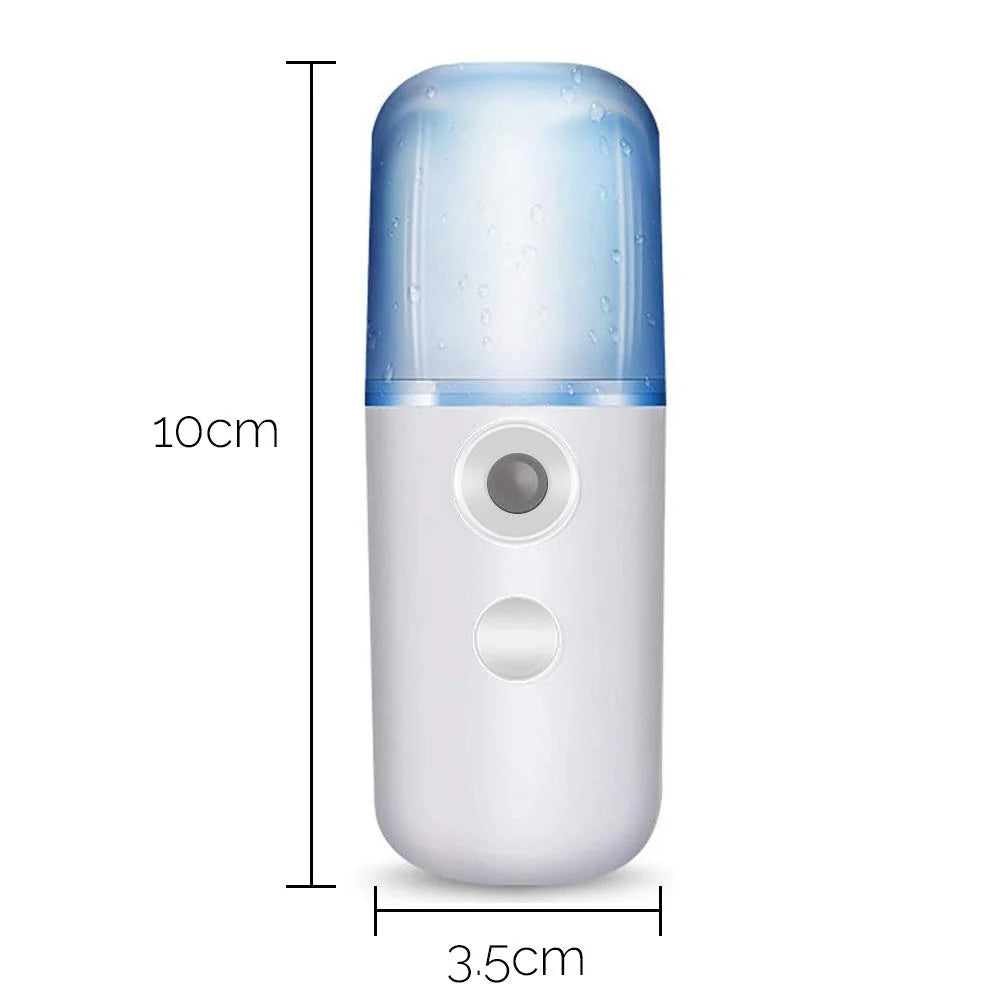 Mist Sprayer Mini 30ml Nano Portable Face Spray Facial Body Steamer Moisturizing Skin Care Tool