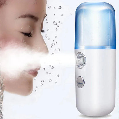 Mist Sprayer Mini 30ml Nano Portable Face Spray Facial Body Steamer Moisturizing Skin Care Tool